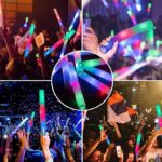ŚWIECĄCE PAŁKI LED PAŁKA NA IMPREZĘ HALOWEEN 10X PIANKOWE MIECZ ŚWIETLNY HQ - obrazek 8