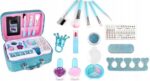 DUŻY ZESTAW KOSMETYKÓW DO MAKIJAŻU PAZNOKCI MAKE UP DLA DZIECI KUFEREK XXL - obrazek 6