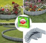 OBRZEŻE Stone PALISADA OGRODOWA WYSOKA 2.5m Płotek Krawężnik Szary Polski - obrazek 2