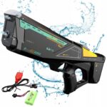 PISTOLET NA WODĘ KARABIN AUTOMAT Elektryczny miotacz wody AKUMULATOR USB - obrazek 6