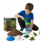 DINOZAUR OGRÓD TERRARIUM PROJEKTOR LAMPKA NOCNA PIASEK NAKLEJKI ROŚLINY - obrazek 3