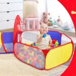 NAMIOT DLA DZIECI 2 TUNELE 5w1 SUCHY BASEN - obrazek 9