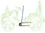 SOLIDNY OGROMNY TRAKTOR NA PEDAŁY traktorek - obrazek 10