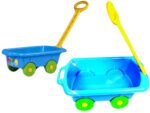 WÓZEK Z RĄCZKĄ TACZKA PIASKOWNICA SUPER NOWOŚĆ - obrazek 2