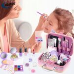 DUŻY ZESTAW KOSMETYKÓW DO MAKIJAŻU PAZNOKCI MAKE UP DLA DZIECI KUFEREK XXL - obrazek 9