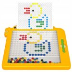 Tablica magnetyczna Dino Board Mozaika Montessori układanka krążki MagPad - obrazek 2
