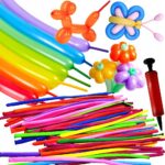 Balony Do Modelowania 100 Sztuk + 2 X Pompka zwierzęta pojazdy impreza - obrazek 5