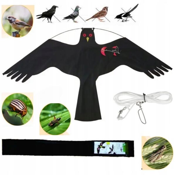 Odstraszacz PTAKÓW SZPAKÓW sokół LATAWIEC - PREMIUM -L- KITE 3