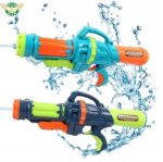Pistolet Na Wodę Ogromny Bitwa Wodna Kolorowy Wytrzymały DUŻY 60cm - obrazek 2