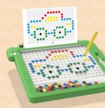 Tablica magnetyczna Dino Board Mozaika Montessori układanka krążki MagPad - obrazek 10
