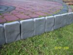 OBRZEŻE Stone PALISADA OGRODOWA WYSOKA 2.5m Płotek Krawężnik Szary Polski - obrazek 6