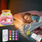 Jednorożec Zestaw Kreatywny Dziewczynki Lampka Nocna Piasek Kinetyczny DIY - obrazek 3