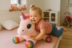 JEDNOROŻEC PLUSZOWY UNICORN MASKOTKA KOŃ BARDZO DUŻY