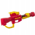 PISTOLET KARABIN SHOOTING NA PIANKOWE KULKI + MASKA DLA DZIECI ZABAWKOWY - obrazek 4