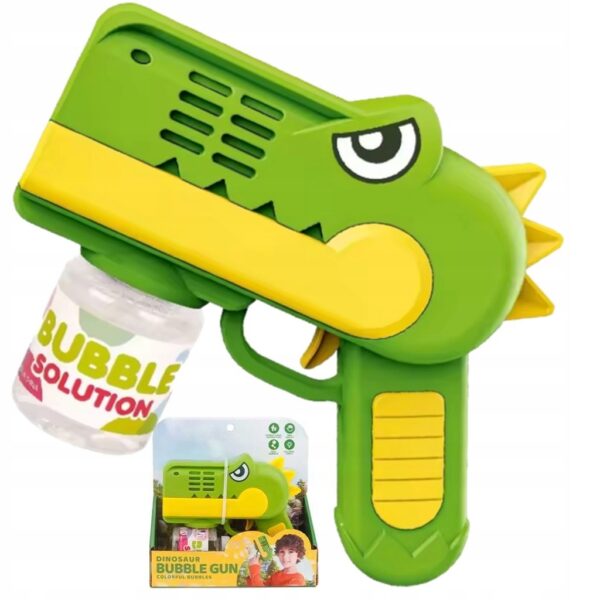 PISTOLET NA BAŃKI MASZYNA DO BANIEK AUTOMAT + PŁYN bazooka