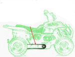 QUAD TRAKTOR + PRZYCZEPKA+KASK+GRATISY CAŁY ZESTAW - obrazek 6