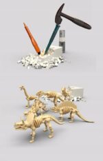 Wykopaliska Dinozaurów 6w1 Skamieniałości - obrazek 8