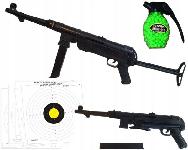 PISTOLET KARABIN NA KULKI PLASTIKOWE SZMAJSER SCHMEISSER + 800 KULEK