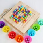 Trening MÓZGU Montessori farma pamięć GRA BUBBLE - obrazek 9