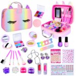 DUŻY ZESTAW KOSMETYKÓW DO MAKIJAŻU PAZNOKCI MAKE UP DLA DZIECI KUFEREK XXL - obrazek 6