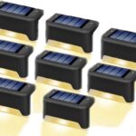 8 Szt WODOODPORNA LAMPA SOLARNA OGRODOWA schody it