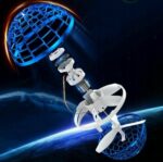ZABAWKA LATAJĄCA KULA UFO ŚWIĘCACA PIŁKA USB STEROWANA DŁONIĄ NIEBIESKA - obrazek 7
