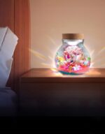 Jednorożec Zestaw Kreatywny terrarium Lampka Nocna Piasek Kinetyczny DIY - obrazek 8