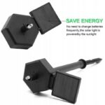 Lampa solarna sowa LED duża Wodoodporna ogrodowa - obrazek 10