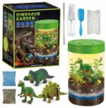 DINOZAUR OGRÓD TERRARIUM PROJEKTOR LAMPKA NOCNA PIASEK NAKLEJKI ROŚLINY - obrazek 7