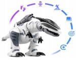 DUŻY DINOZAUR MULTIMEDIALNY STRZELAJĄCY STEROWANY - obrazek 3