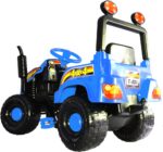 SOLIDNY OGROMNY TRAKTOR NA PEDAŁY traktorek - obrazek 7