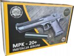 PISTOLET METALOWY GLOCK REPLIKA KULKI GRATIS - obrazek 4