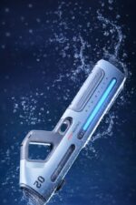 Nowoczesny Elektryczny Pistolet na Wodę - Wysokociśnieniowy 700 ml GIGANT - obrazek 6