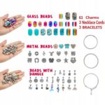 KORALIKI ZESTAW DO ROBIENIA BRANSOLETEK CHARMS - obrazek 4