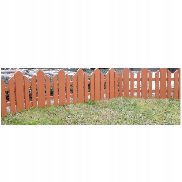 PŁOTEK OGRODOWY PLASTIKOWY SOLIDNY 2,3m ozdobny